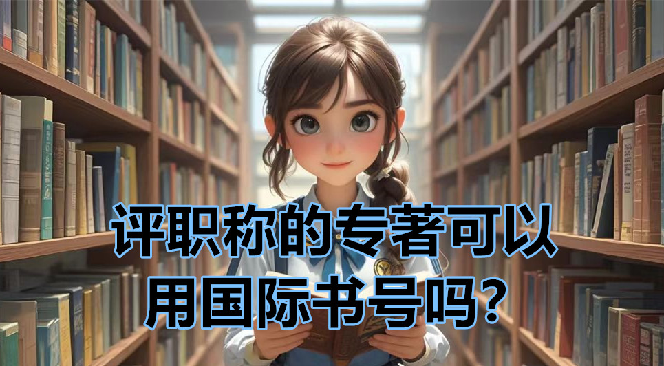 评职称的专著可以用国际书号吗？
