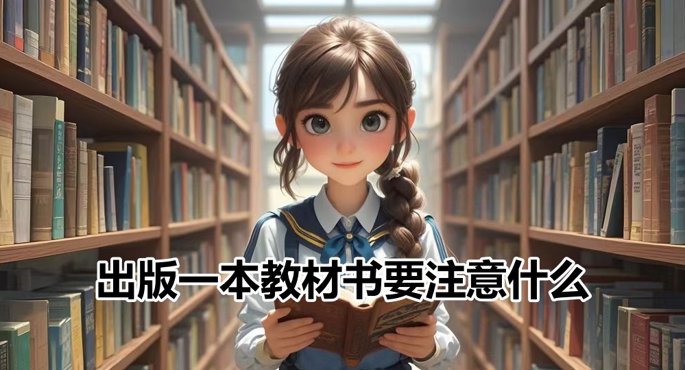 出版一本教材书要注意哪些问题？