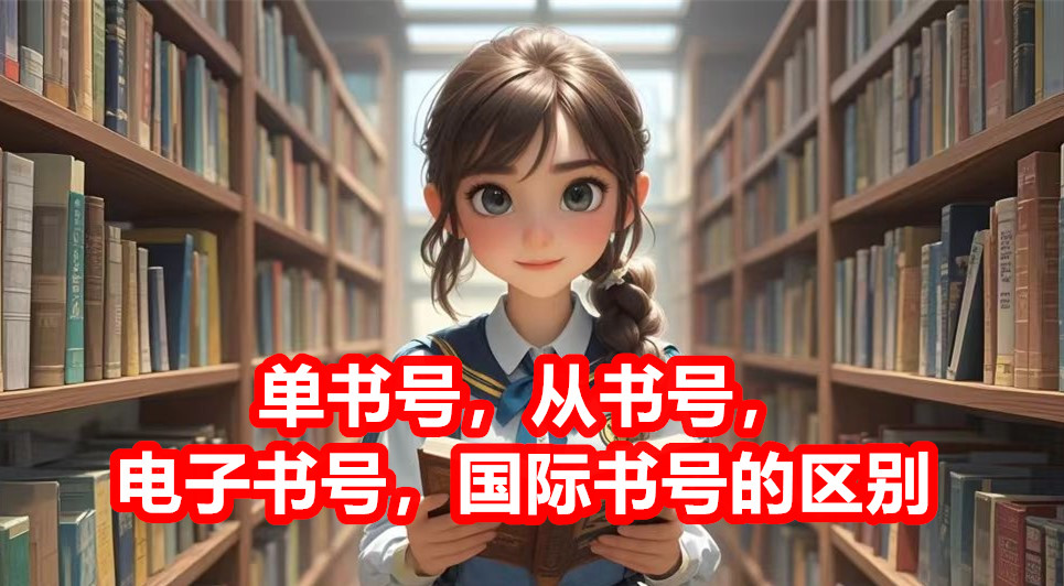 单书号，从书号，电子书号，国际书号的区别