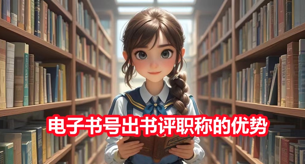 电子书号出书评职称的优势