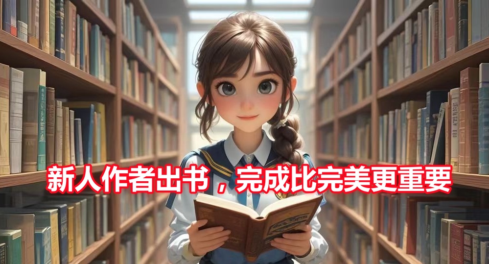 新人作者出书，完成比完美更重要