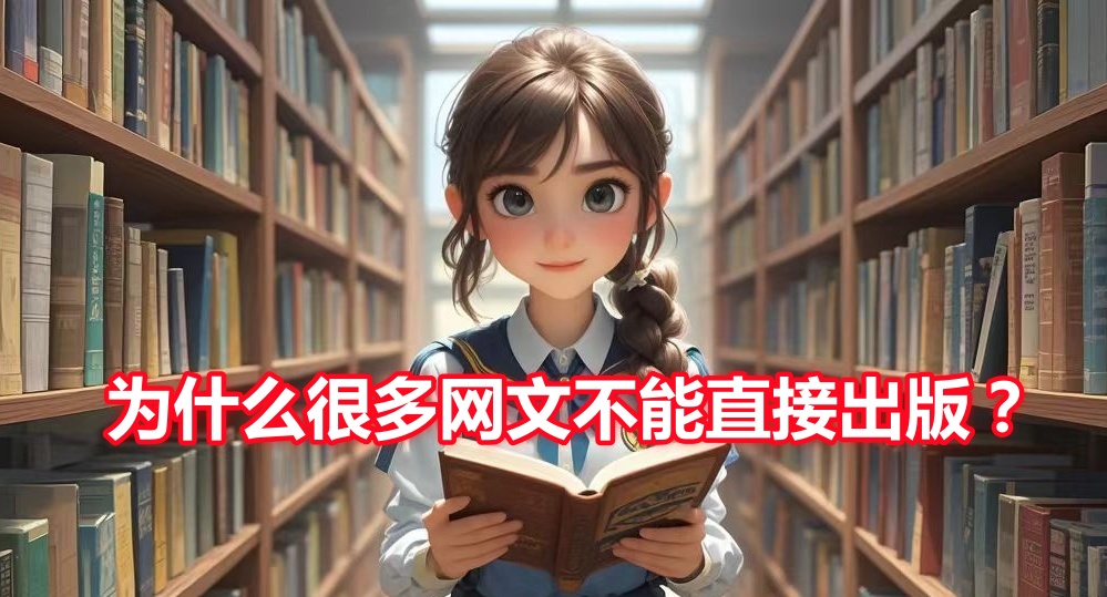 为什么很多网文不能直接出版？
