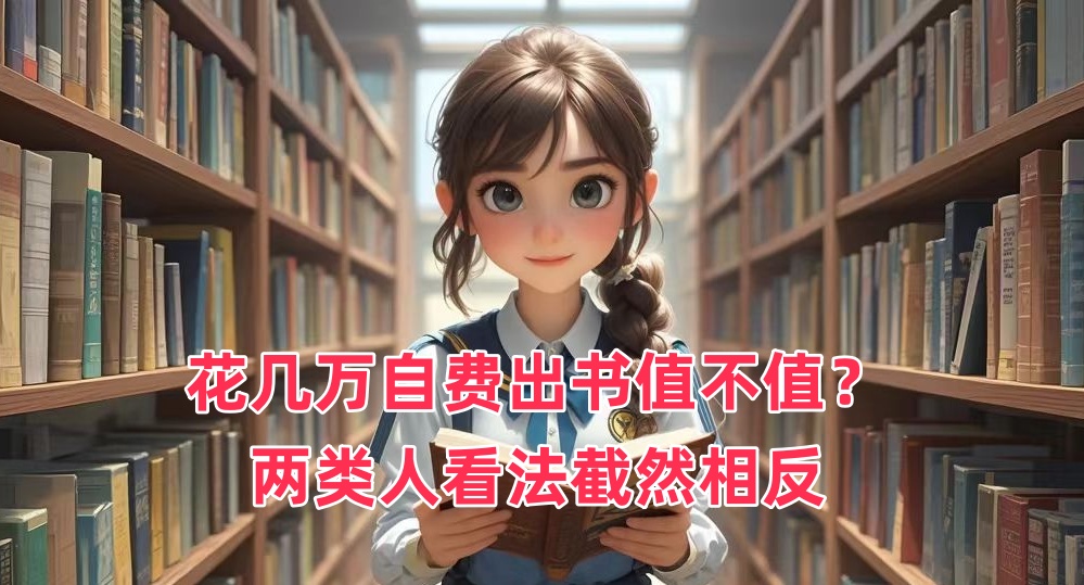 花几万自费出书值不值？两类人看法截然相反